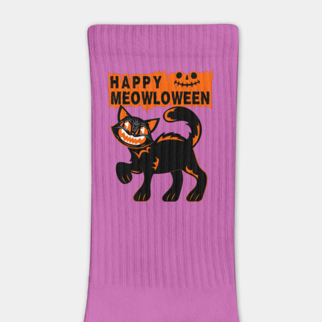 Happy Meowloween Halloween by The WYLD Tribe