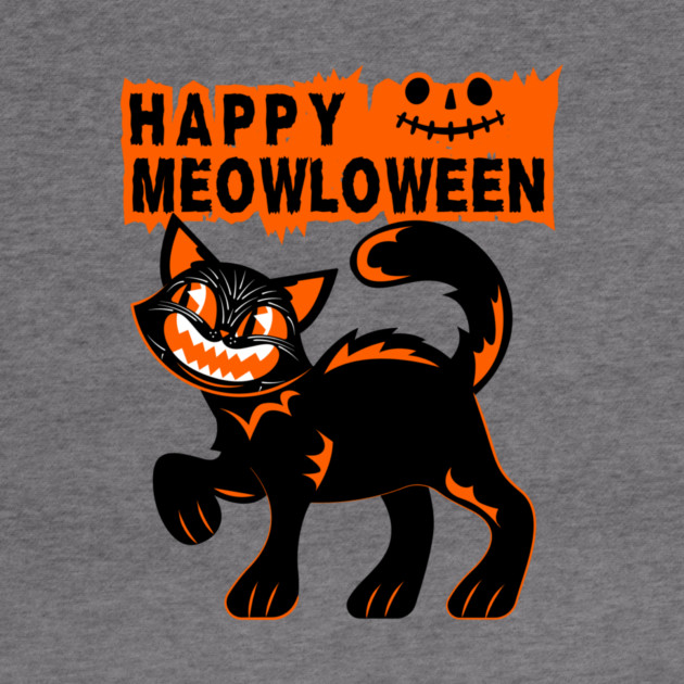 Happy Meowloween Halloween by The WYLD Tribe