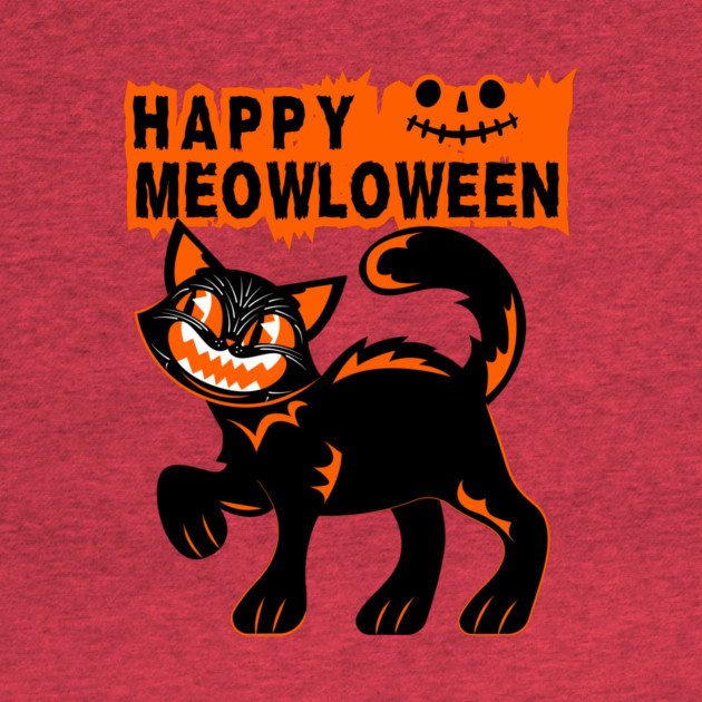 Happy Meowloween Halloween by The WYLD Tribe