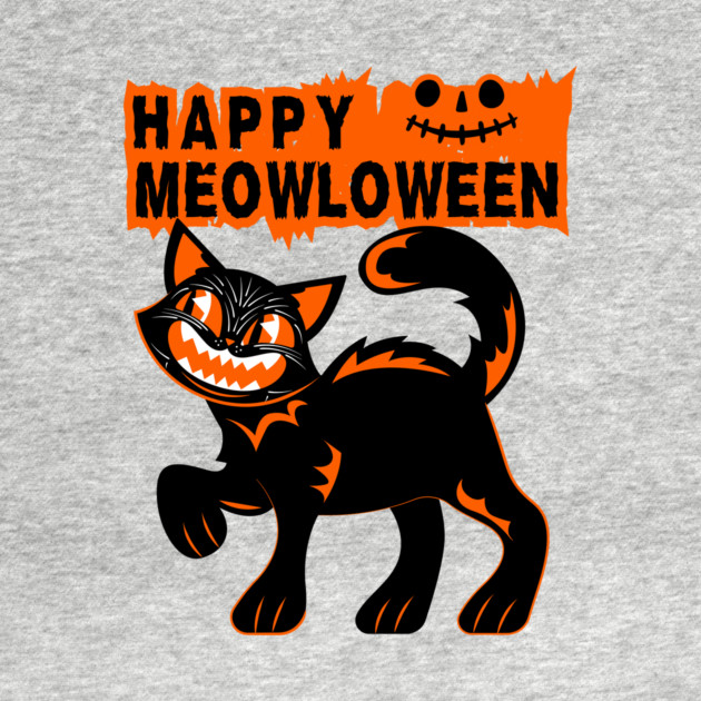 Happy Meowloween Halloween by The WYLD Tribe