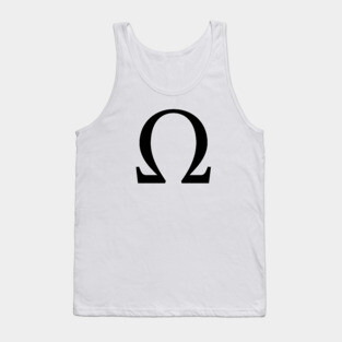 Black Omega Tank Top
