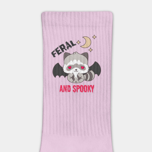 Feral and Spooky Raccoon Halloween by The WYLD Tribe