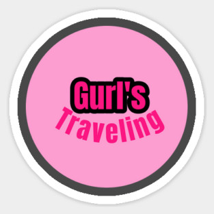 Gurl's traveling Sticker