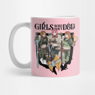 Girls who don't D&D Mug