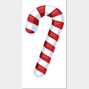 candy cane Posters and Art