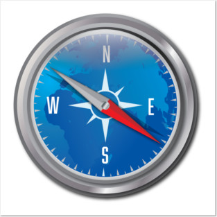 Compass Posters and Art