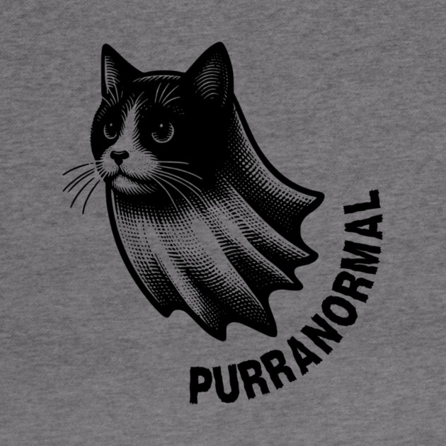 Purranormal Paranormal Cat Halloween by The WYLD Tribe