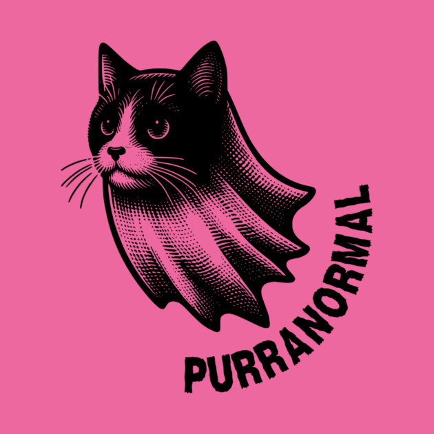 Purranormal Paranormal Cat Halloween by The WYLD Tribe