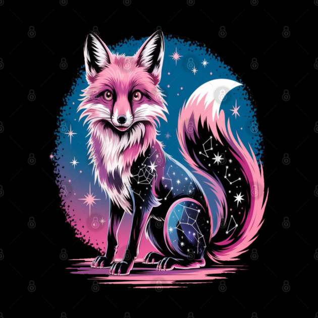 Cosmic Fox Illustration by BirdsnStuff