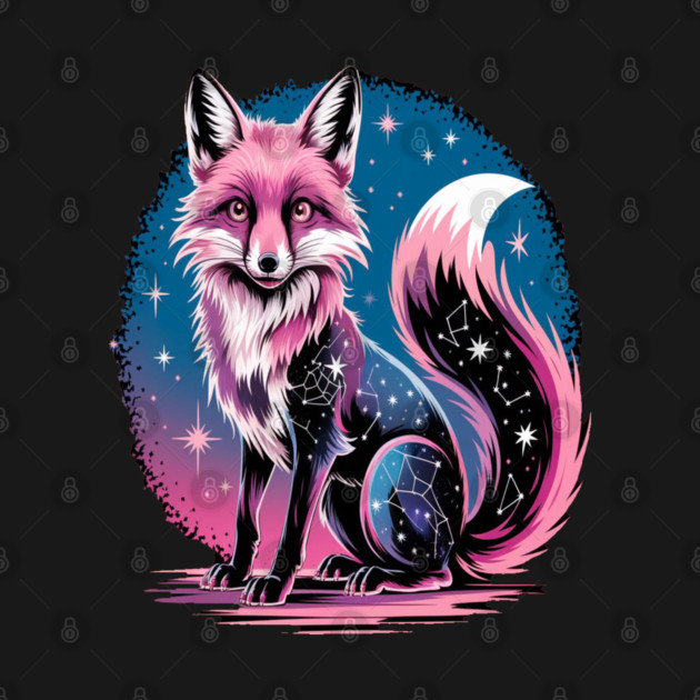 Cosmic Fox Illustration by BirdsnStuff