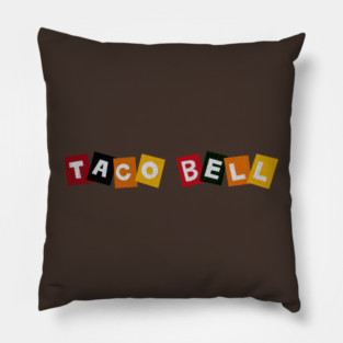 Taco Bell vintage Pillow