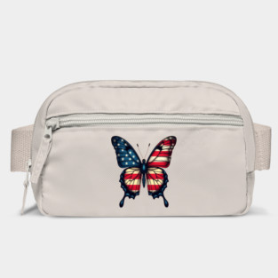 Patriotic Butterfly Bag