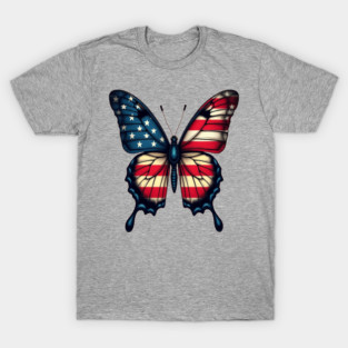 Patriotic Butterfly T-Shirt