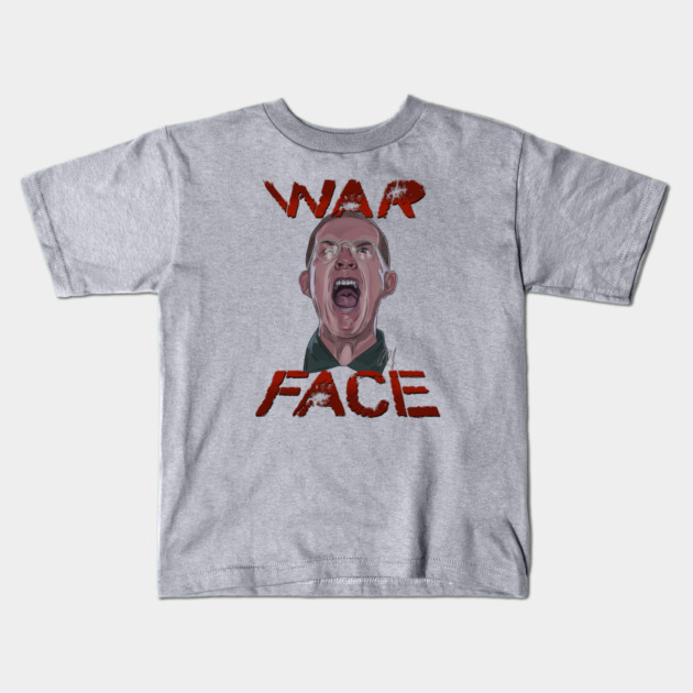 Full Metal Jacket: War Face Kids T-Shirt by 51Deesigns