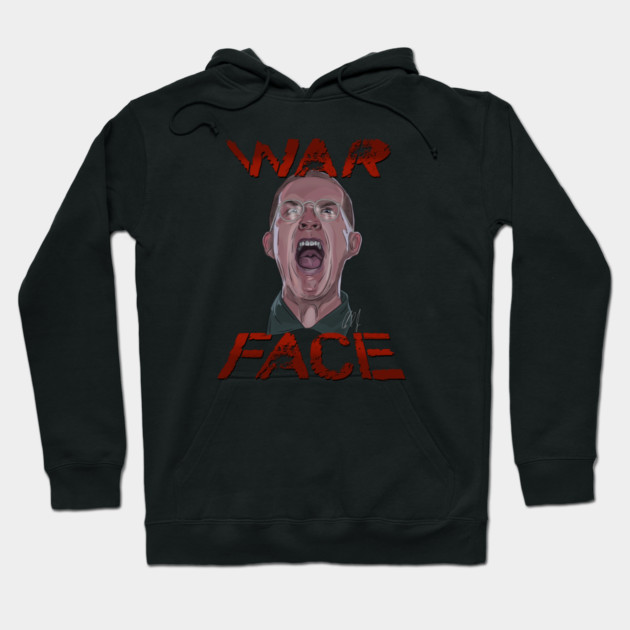 Full Metal Jacket: War Face Hoodie by 51Deesigns