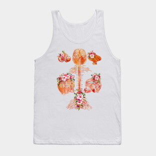 Brain and spine Tank Top