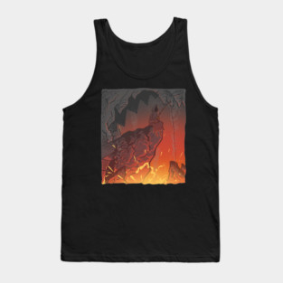 Ringwraith fishing Tank Top