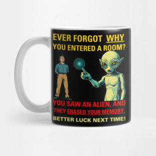 Alien Encounter - Dark Edition - Spooky & Uncanny Mug