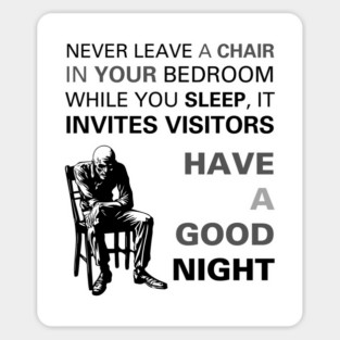 Uninvited Guest - Halloween Special - Uncanny & Creepy Magnet