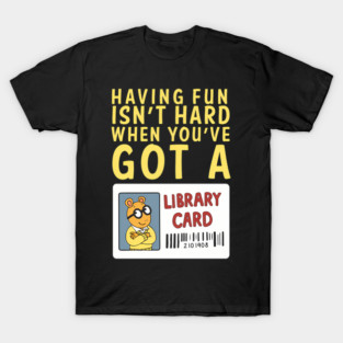 Arthur Library Card T-Shirt