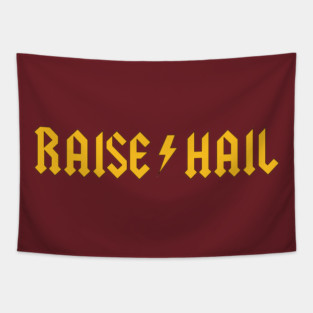 Commanders Raise Hail - AC DC Style Tapestry