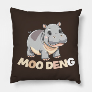 Moo-Deng Pillow