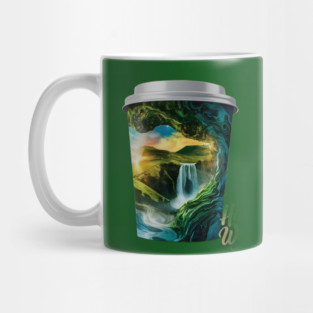 Coffee Cup with an Intriguing and Artistic Design. Let’s Delve into the Details Mug