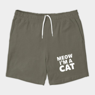 Lazy Funny Halloween Costumes Cat Shorts