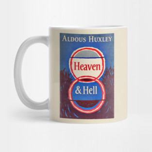 Aldous Huxley / Heaven & Hell Vintage Book Cover Mug