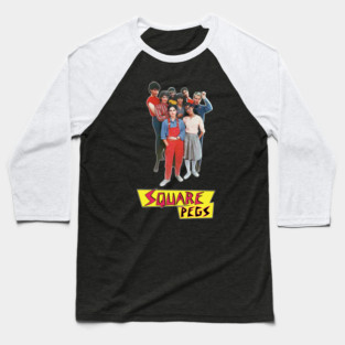 Square Pegs Nerdy 80s Baseball T-Shirt