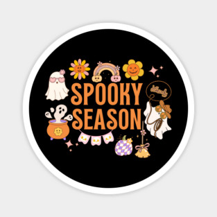 Groovy Spooky Season Halloween Magnet