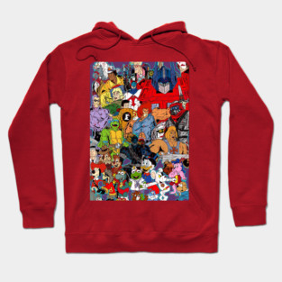 Classic Cartoons 80s Hoodie