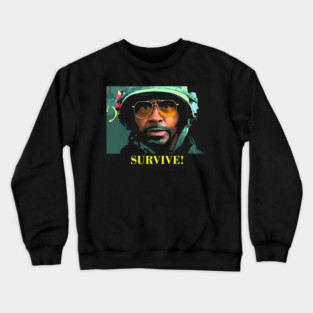 Tropic Movie Veteran Thunder Survive Crewneck Sweatshirt