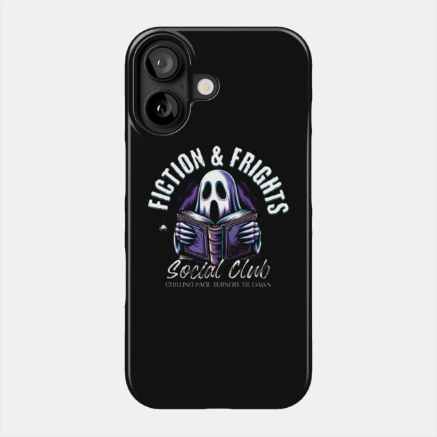 Spooky Book Social Club Phone Case by HolidayBug