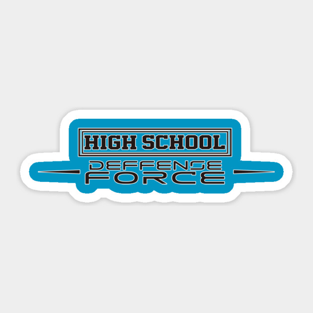 HSDF LOGO BLACK Sticker by INLAND BLUE