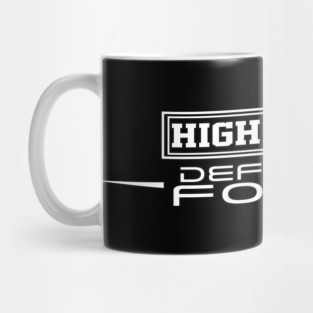 HSDF WHITE LOGO Mug