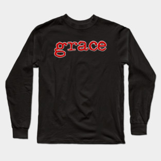 GRACE LOGO RED Long Sleeve T-Shirt