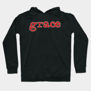 GRACE LOGO RED Hoodie