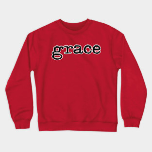 GRACE BLACK LOGO Crewneck Sweatshirt