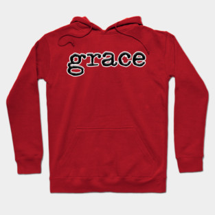 GRACE BLACK LOGO Hoodie