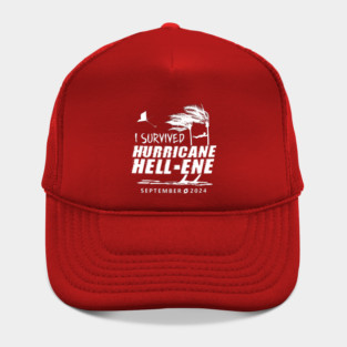 I Survived Hurricane Hell-ene Hat