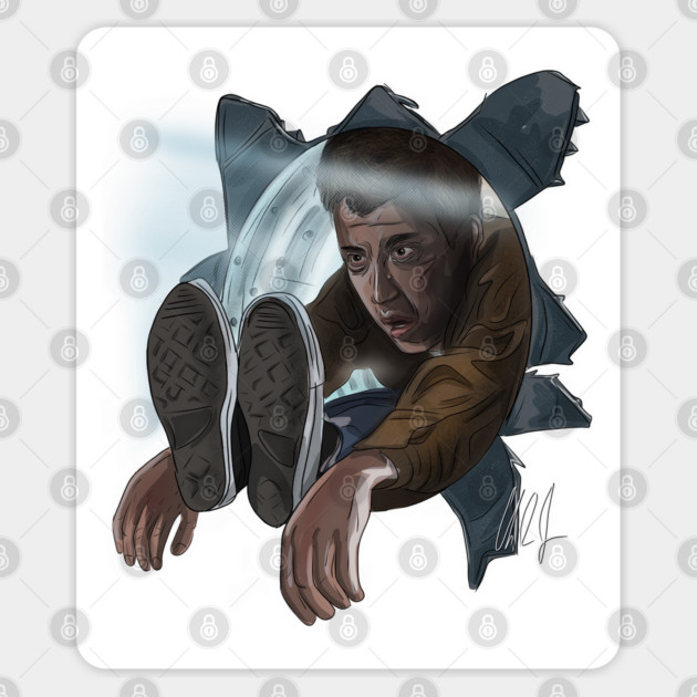 IT: Belch Goes Tubing Sticker by 51Deesigns