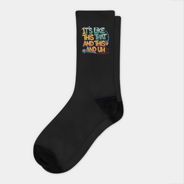 It's like this... Socks by UrbanLifeApparel