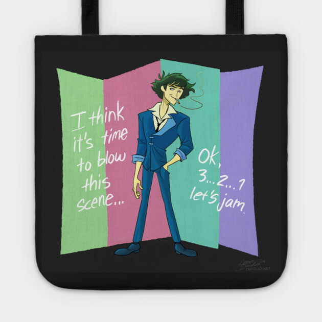 See You, Space Cowboy Tote by JoTheZette