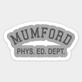 Mumford Phys Ed Dept Magnet