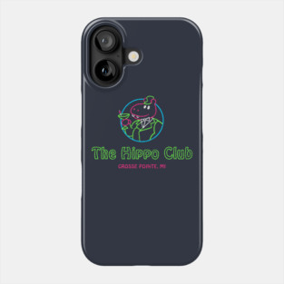 Grosse Pointe Blank Hippo Club T-Shirt Phone Case