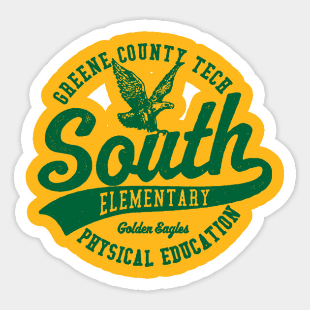 GCT South Elementary Sticker by rt-shirts