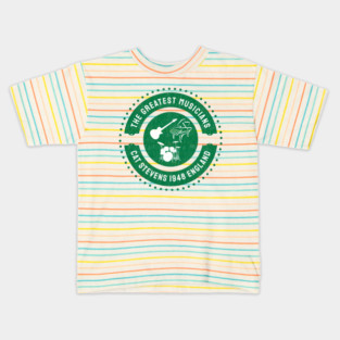 ZZ Cat Stevens England 1948 Music D159 Kids T-Shirt