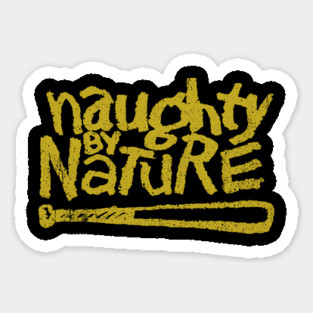 Naughty by Nature Sticker