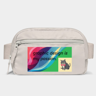 Graphic Design is My Passion Retro Meme Humor Bag